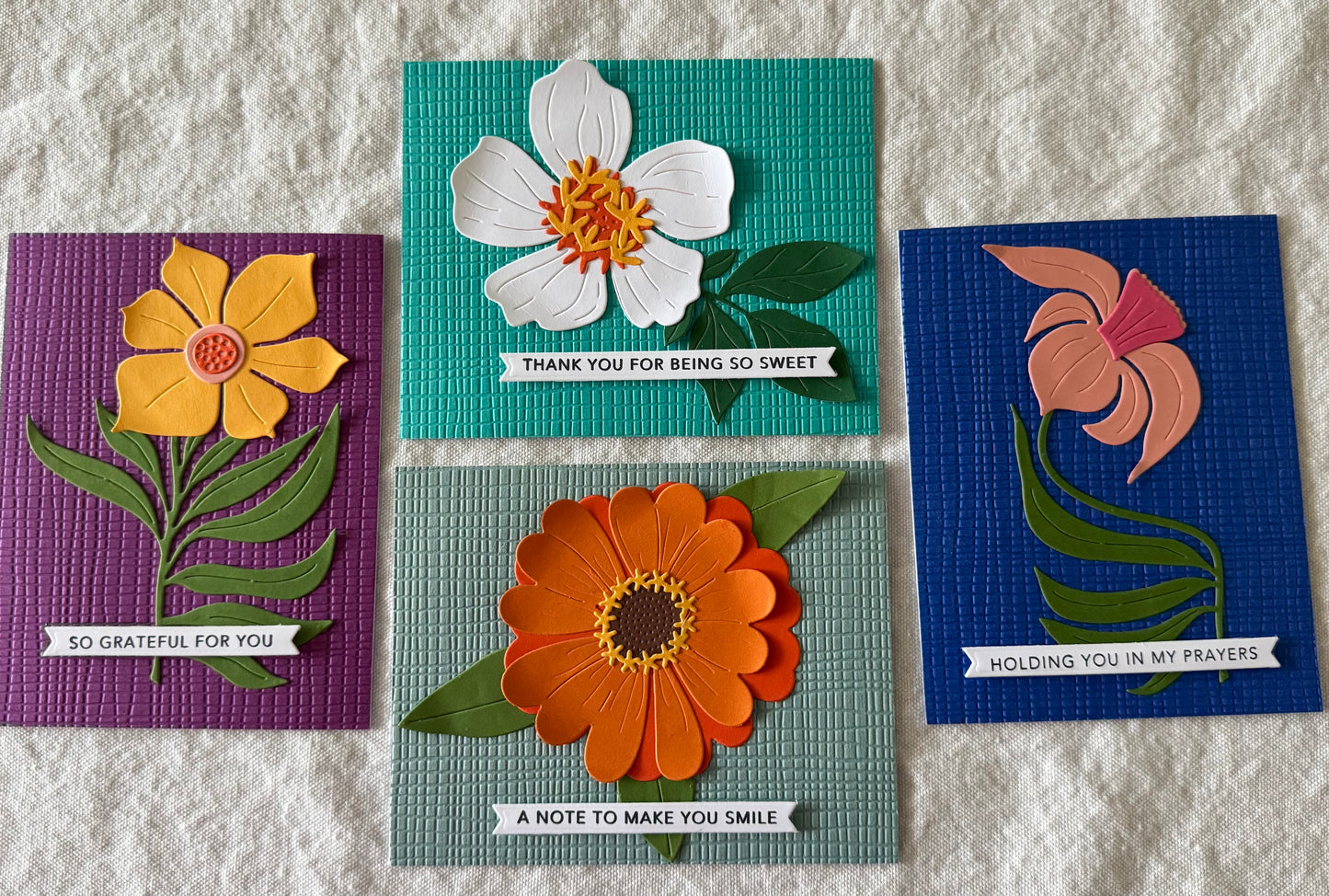 Big Blooms Set of 4