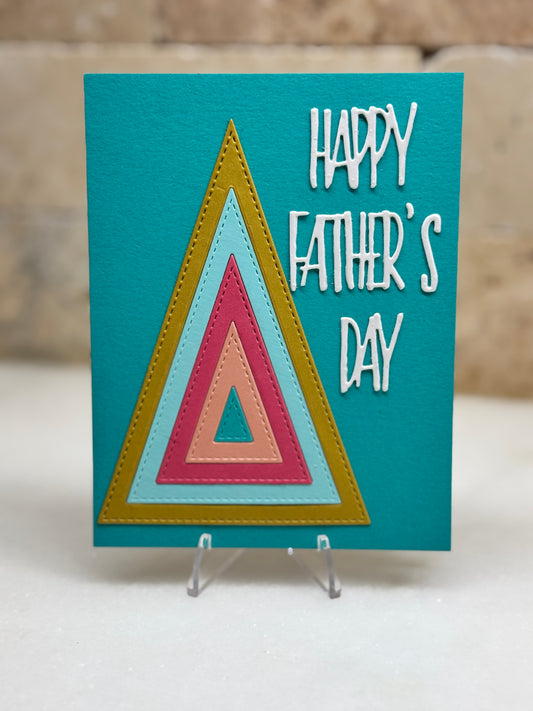 Happy Father's Day Triangle